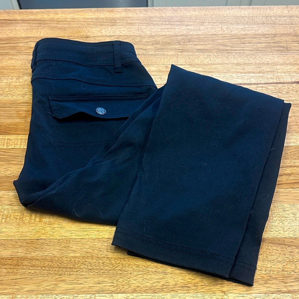 Prana Halle Pants, Black, 2